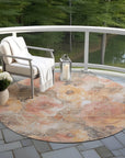 Addison Rugs Uraien Peach Washable Indoor-Outdoor Rug