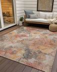 Addison Rugs Uraien Peach Washable Indoor-Outdoor Rug