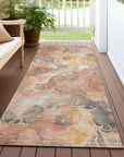 Addison Rugs Uraien Peach Washable Indoor-Outdoor Rug