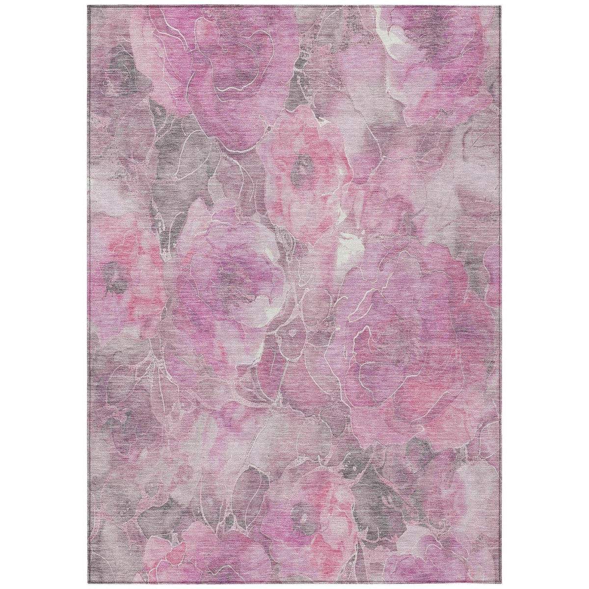 Addison Rugs Uraien Pink Washable Indoor-Outdoor Rug