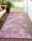 Addison Rugs Uraien Pink Washable Indoor-Outdoor Rug