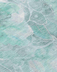 Addison Rugs Uraien Teal Washable Indoor-Outdoor Rug