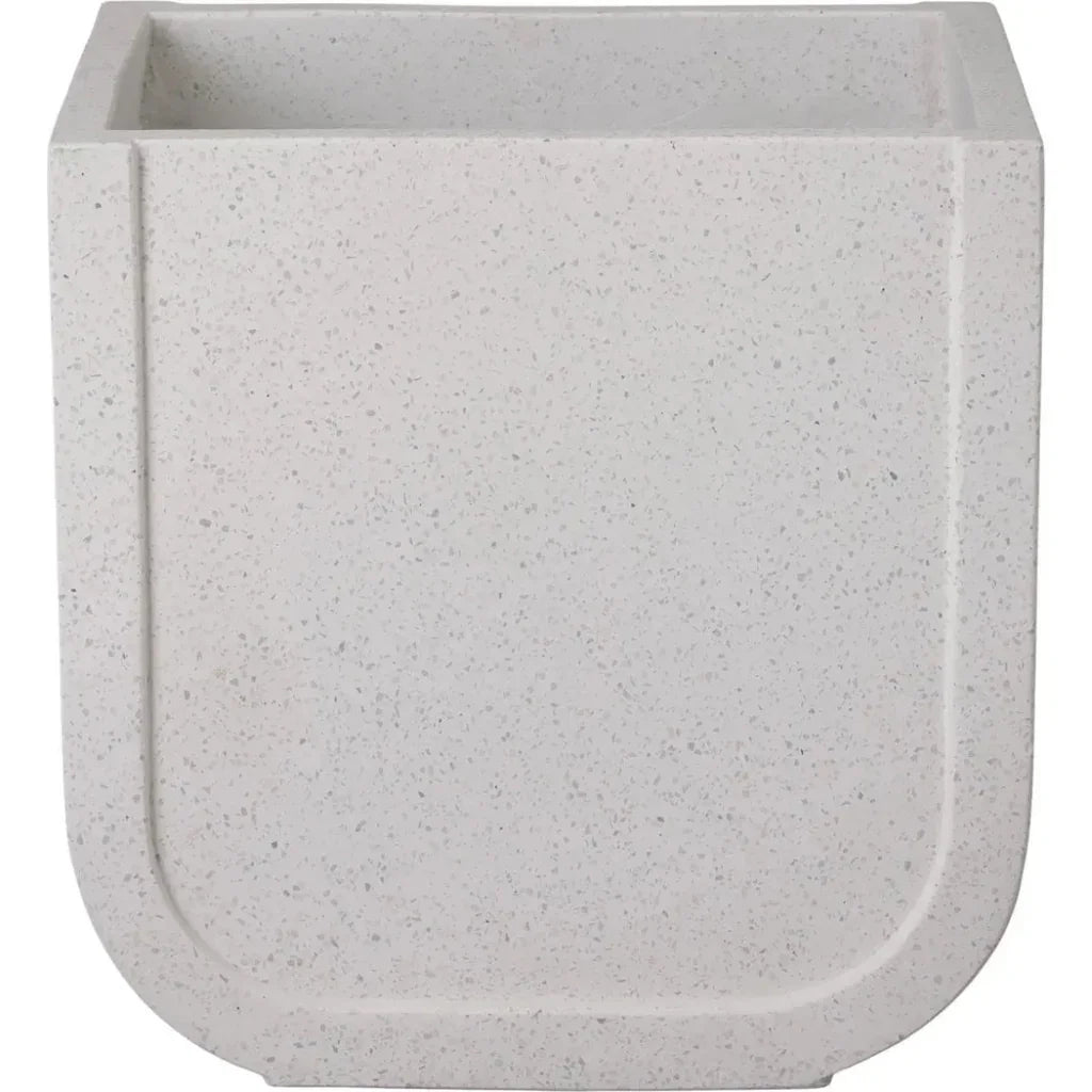 Emissary Uri Square Terrazzo Planter
