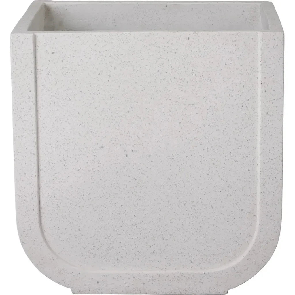 Emissary Uri Square Terrazzo Planter