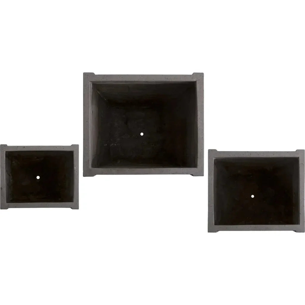 Emissary Uri Square Terrazzo Planter