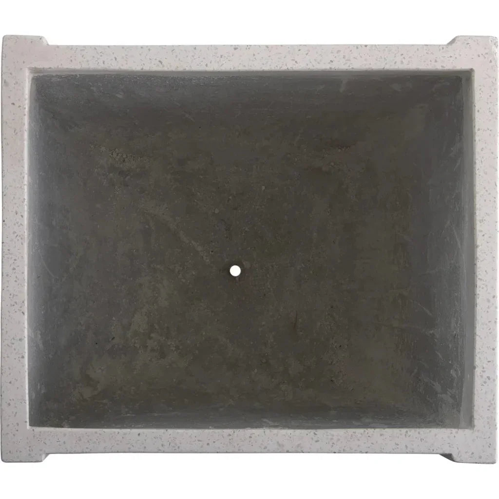 Emissary Uri Square Terrazzo Planter