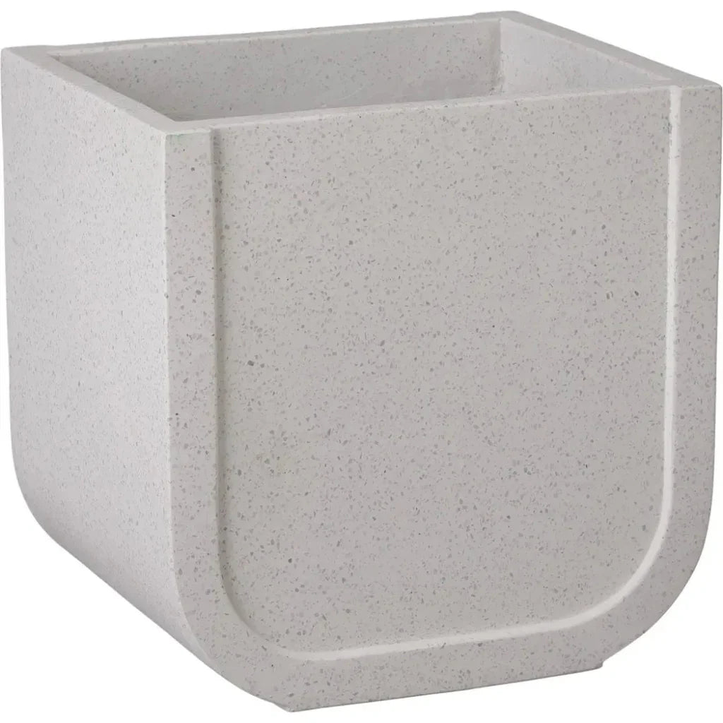 Emissary Uri Square Terrazzo Planter