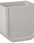 Emissary Uri Square Terrazzo Planter