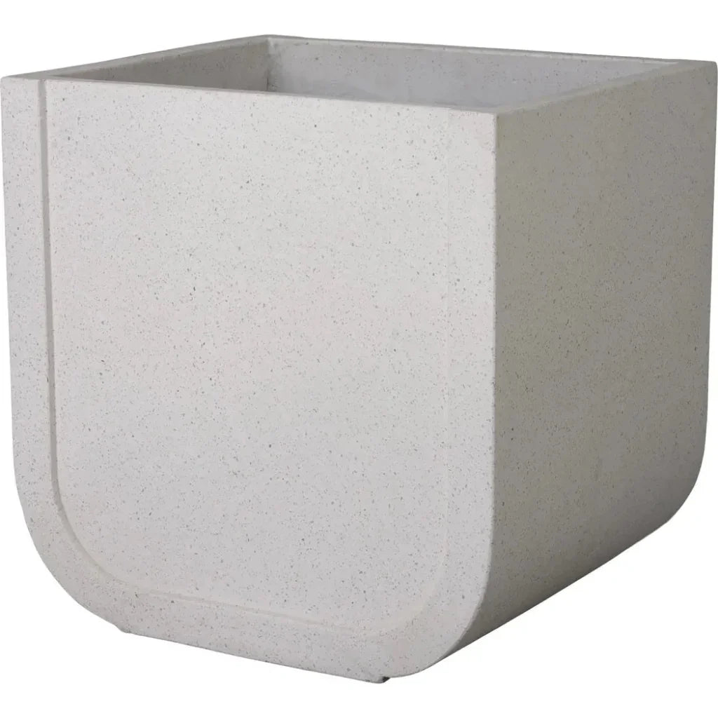 Emissary Uri Square Terrazzo Planter