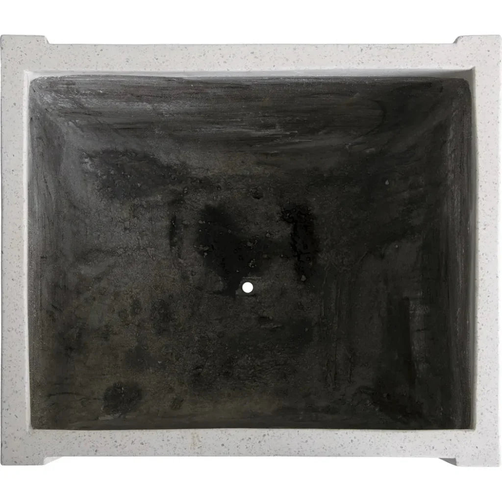 Emissary Uri Square Terrazzo Planter