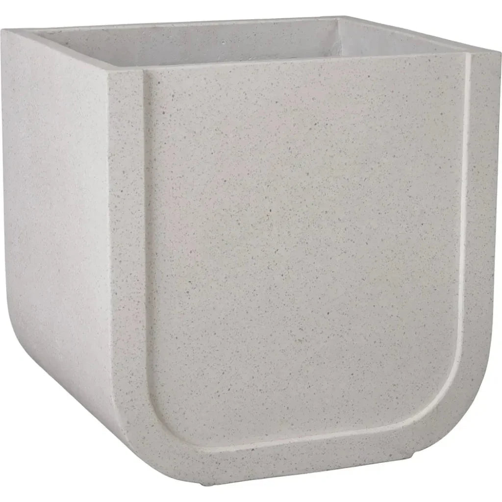 Emissary Uri Square Terrazzo Planter