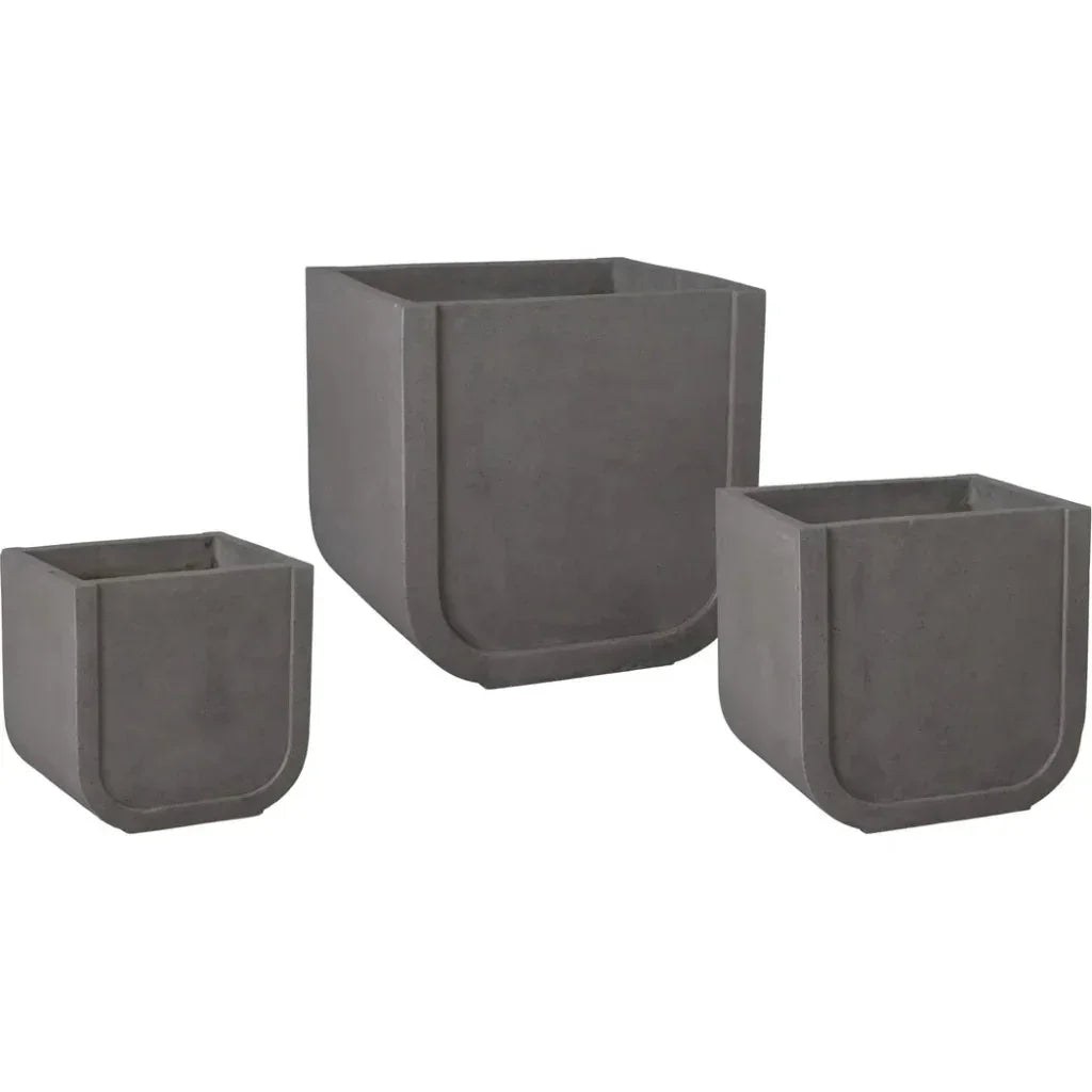 Emissary Uri Square Terrazzo Planter