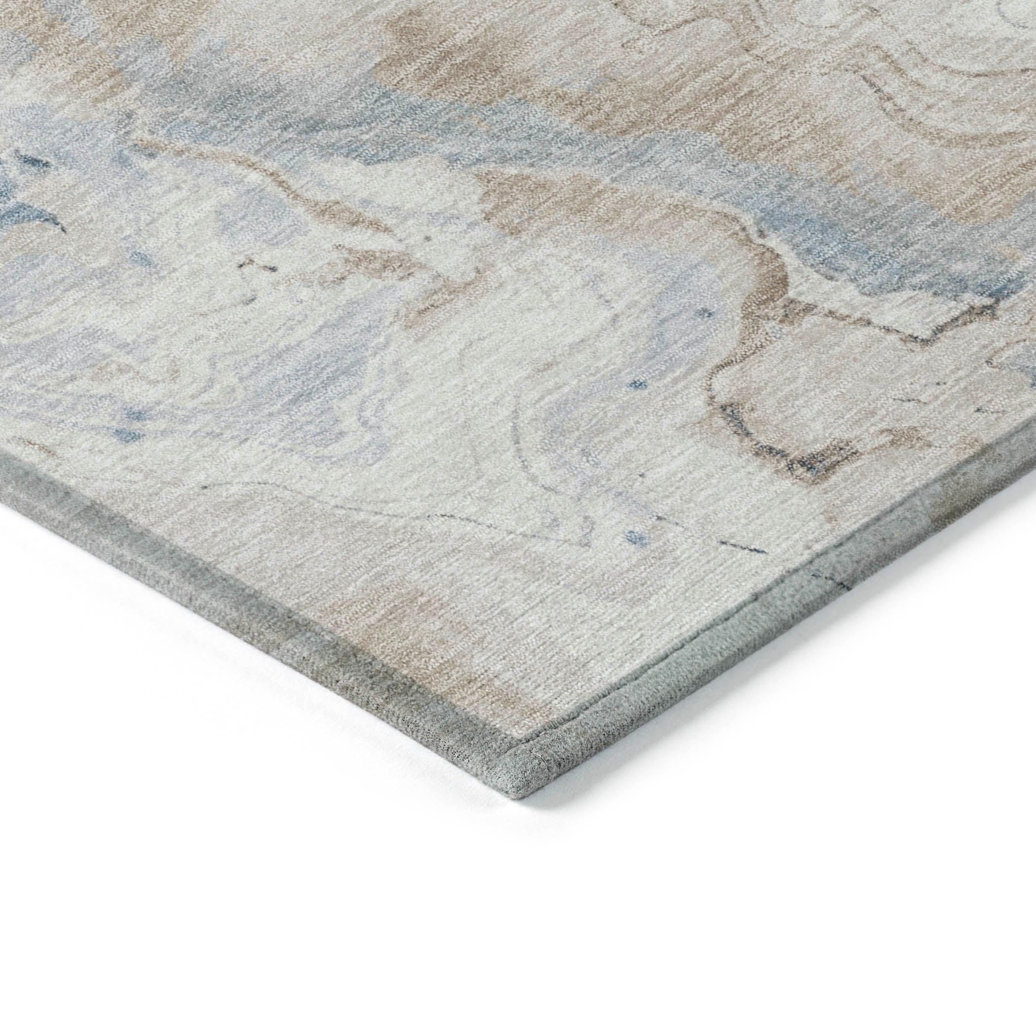Addison Rugs Vaelain Beige Washable Indoor-Outdoor Rug