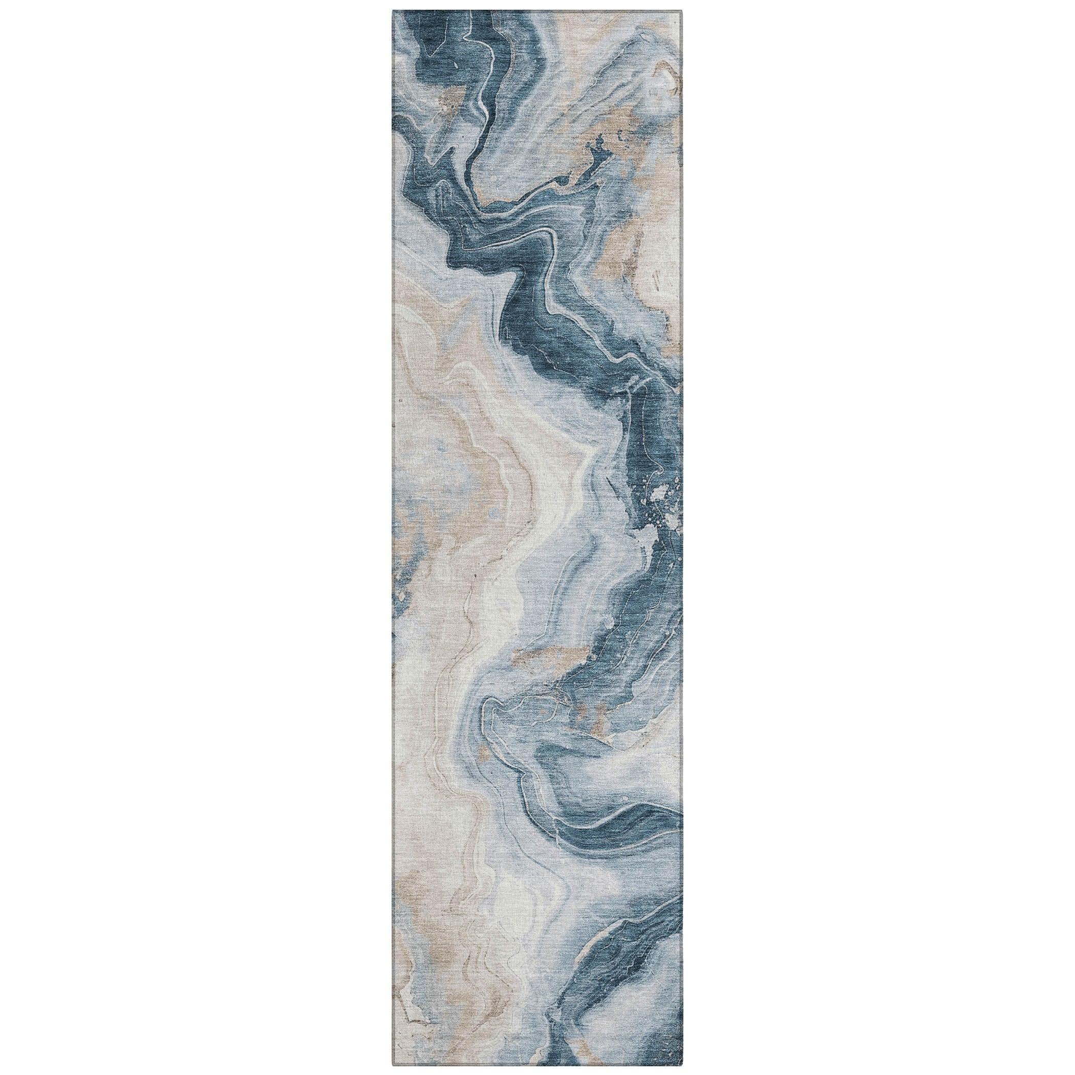 Addison Rugs Vaelain Beige Washable Indoor-Outdoor Rug