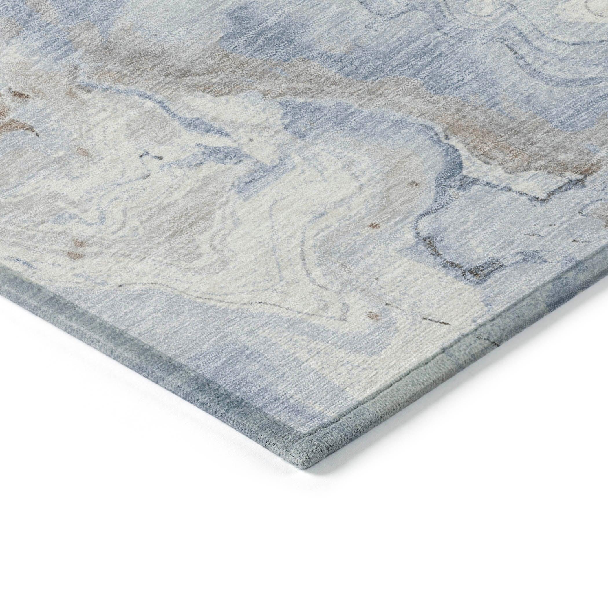 Addison Rugs Vaelain Brown Washable Indoor-Outdoor Rug