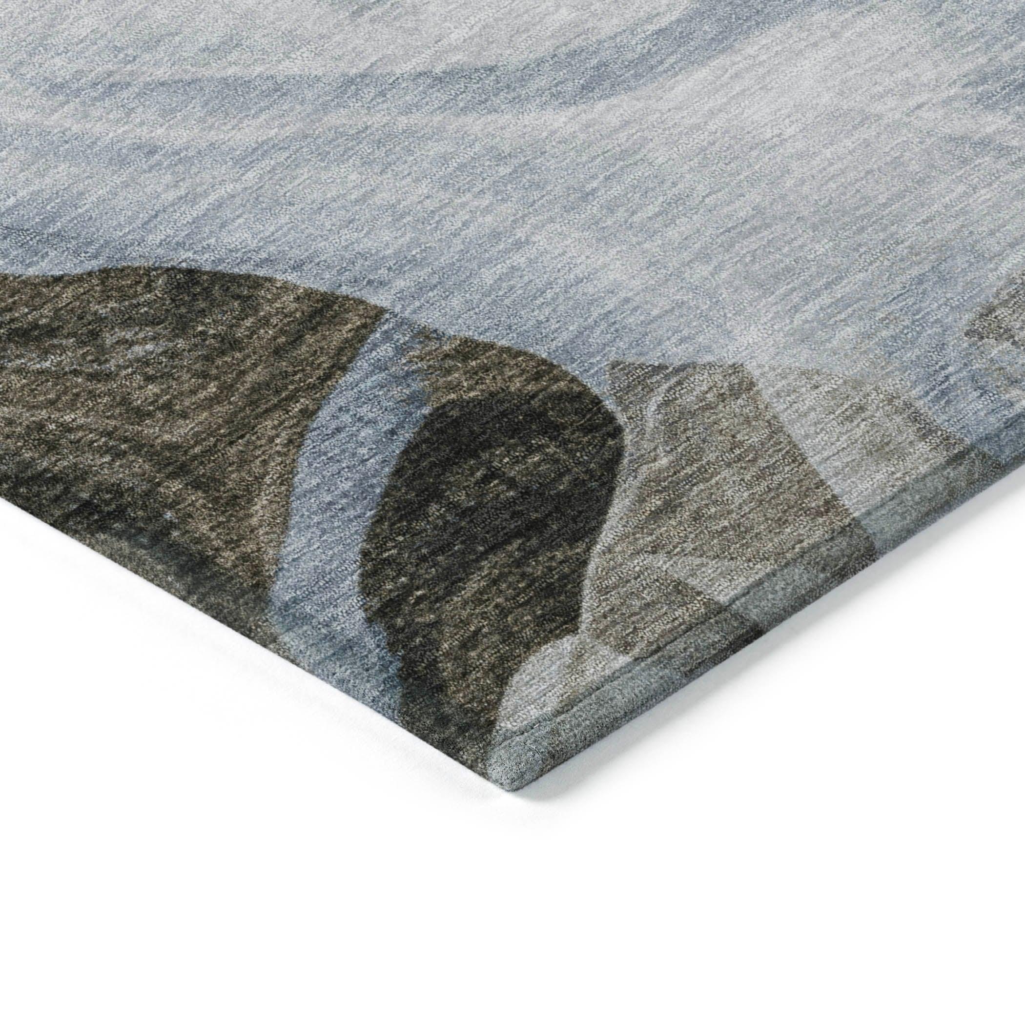 Addison Rugs Vaelanor Blue Washable Indoor-Outdoor Rug