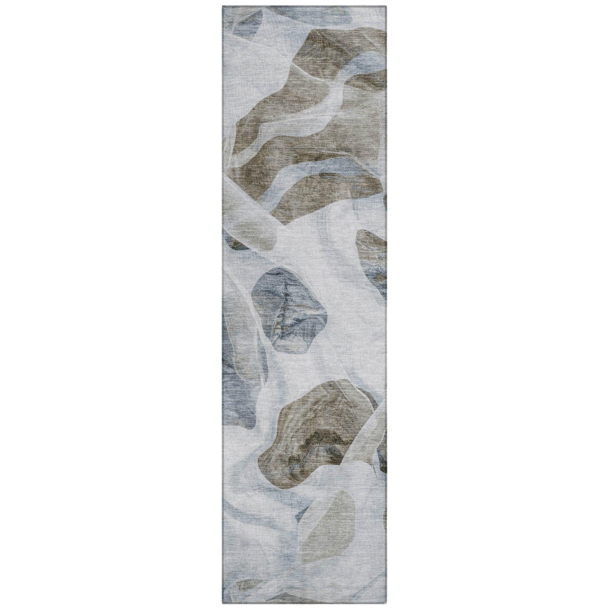Addison Rugs Vaelanor Blue Washable Indoor-Outdoor Rug