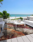 Addison Rugs Vaelara Brown Washable Indoor-Outdoor Rug