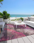 Addison Rugs Vaelara Pink Washable Indoor-Outdoor Rug