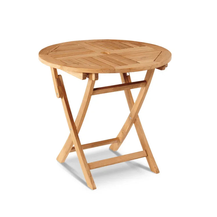 HiTeak Valencia Teak Oudoor Round Bistro Set 3PC