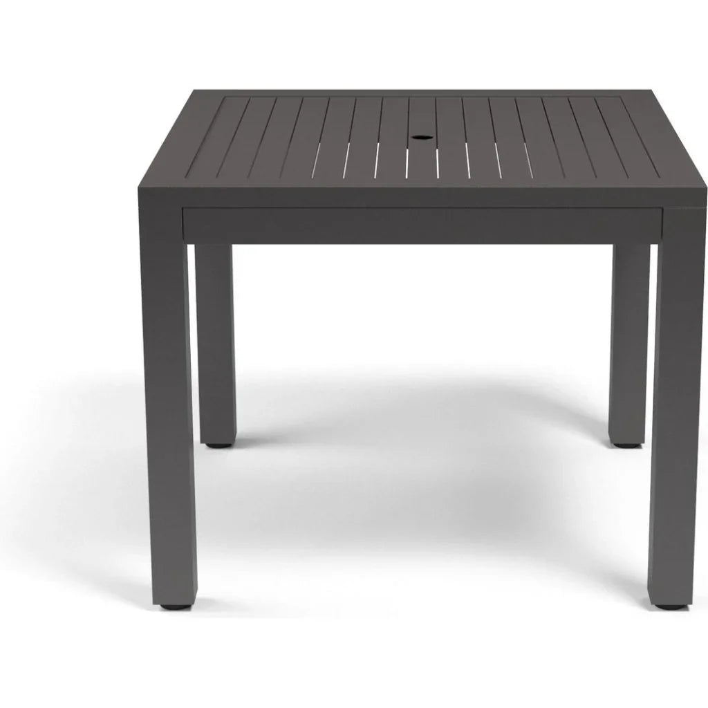 Vegas Aluminum Made Outdoor Pub Table-Outdoor Counter Tables-Sunset West-LOOMLAN