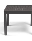 Vegas Aluminum Made Outdoor Pub Table-Outdoor Counter Tables-Sunset West-LOOMLAN