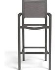 Vegas Aluminum Made Sling Outdoor Barstool-Outdoor Bar Stools-Sunset West-LOOMLAN