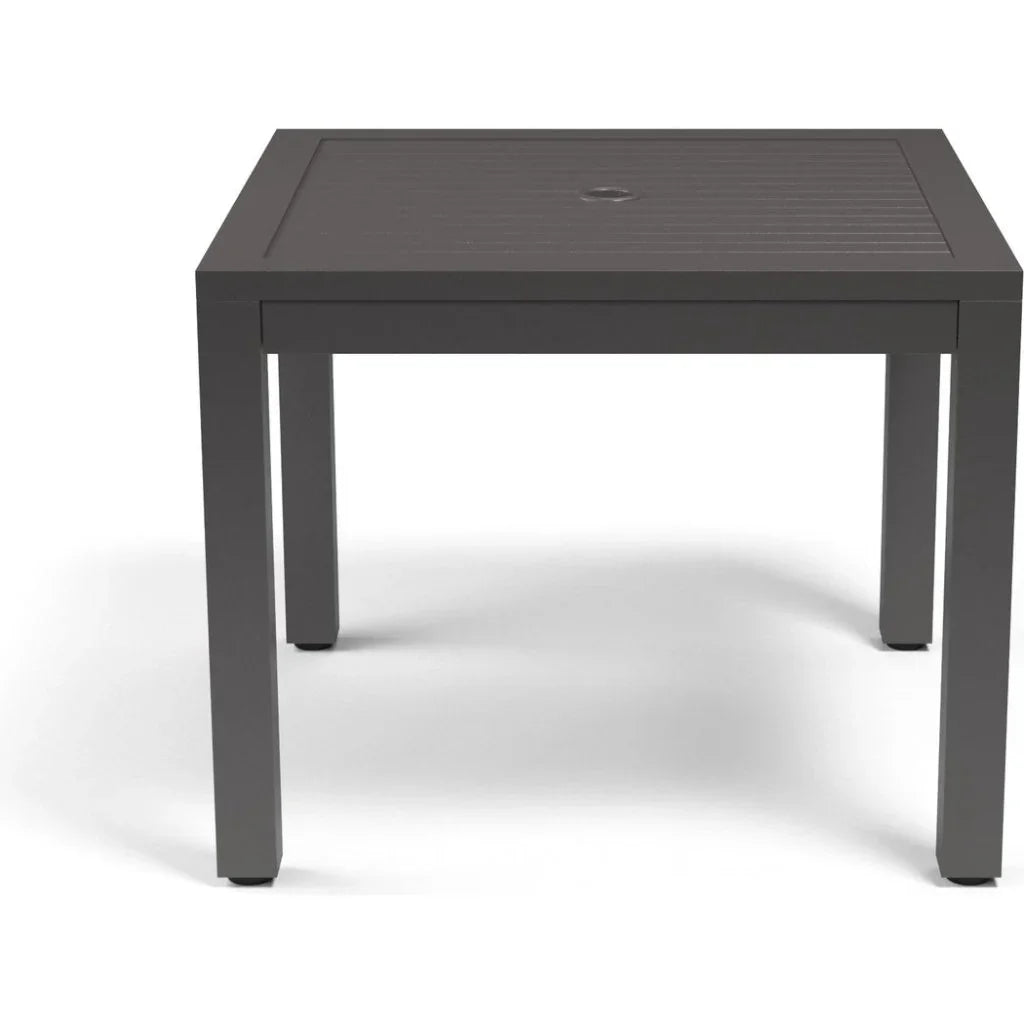 Sunset West Vegas Aluminum Square Outdoor Dining Table