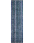 LOOMLAN Rugs Velatrix Blue Washable Indoor-Outdoor Rug