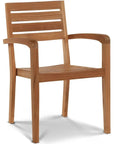 HiTeak Venice Teak Outdoor Stacking Armchair 4PC