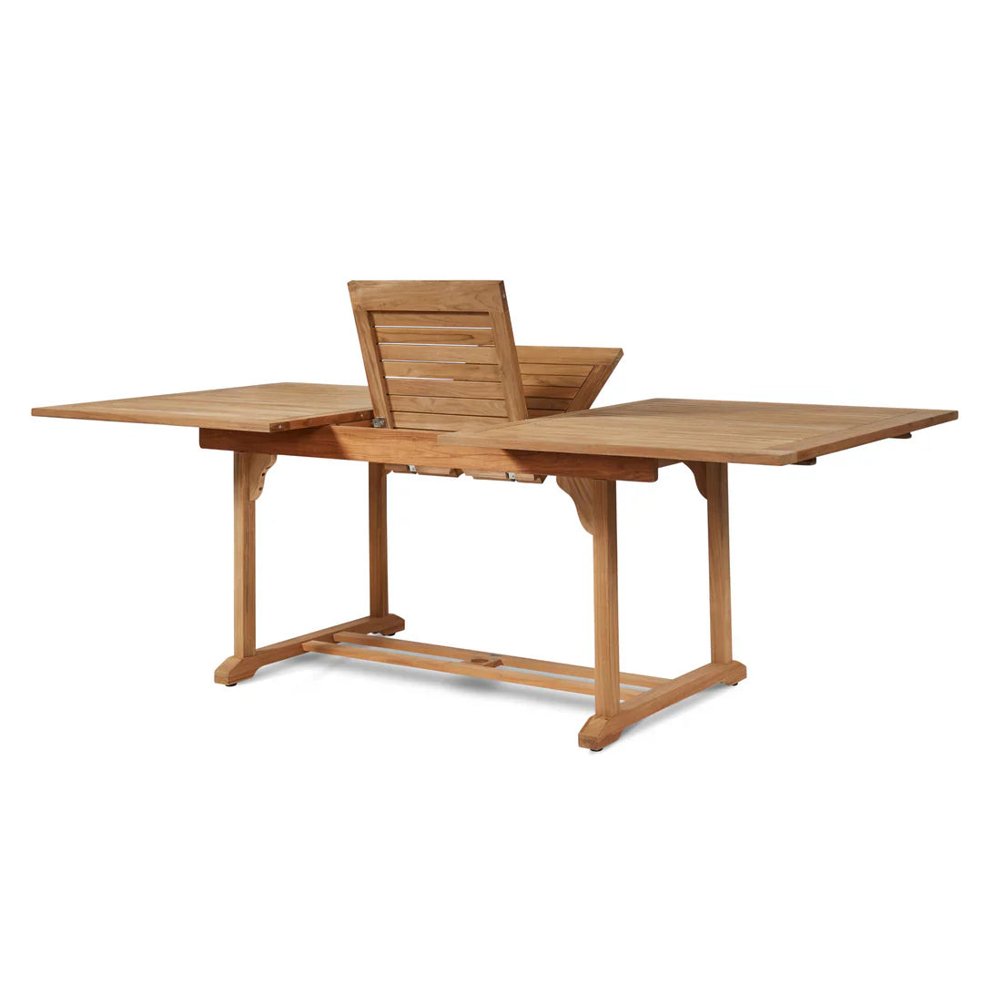 HiTeak Venice Teak Patio Rectangular Dining Set 5PC