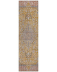 LOOMLAN Rugs Vexira Gold Washable Indoor-Outdoor Rug