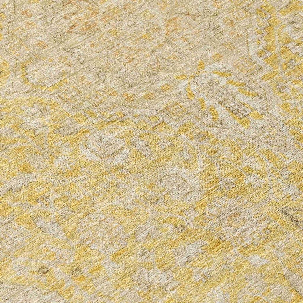 LOOMLAN Rugs Vexira Wheat Washable Indoor-Outdoor Rug