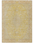 LOOMLAN Rugs Vexira Wheat Washable Indoor-Outdoor Rug