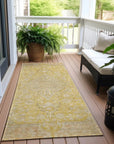 LOOMLAN Rugs Vexira Wheat Washable Indoor-Outdoor Rug