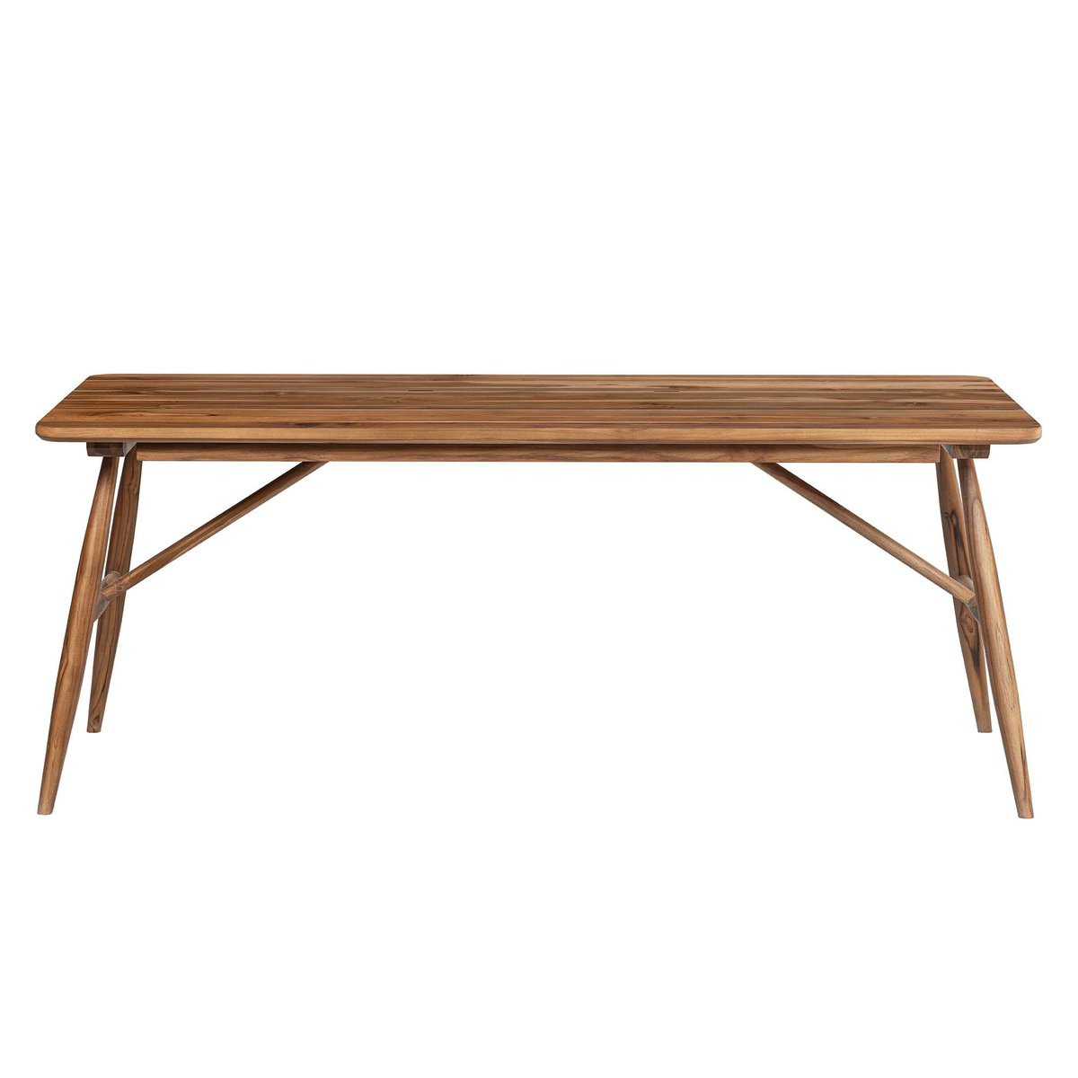 LH Home Vineyard Natural Wooden Outdoor Dining Table