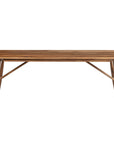 LH Home Vineyard Natural Wooden Outdoor Dining Table