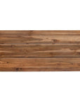 LH Home Vineyard Natural Wooden Outdoor Dining Table