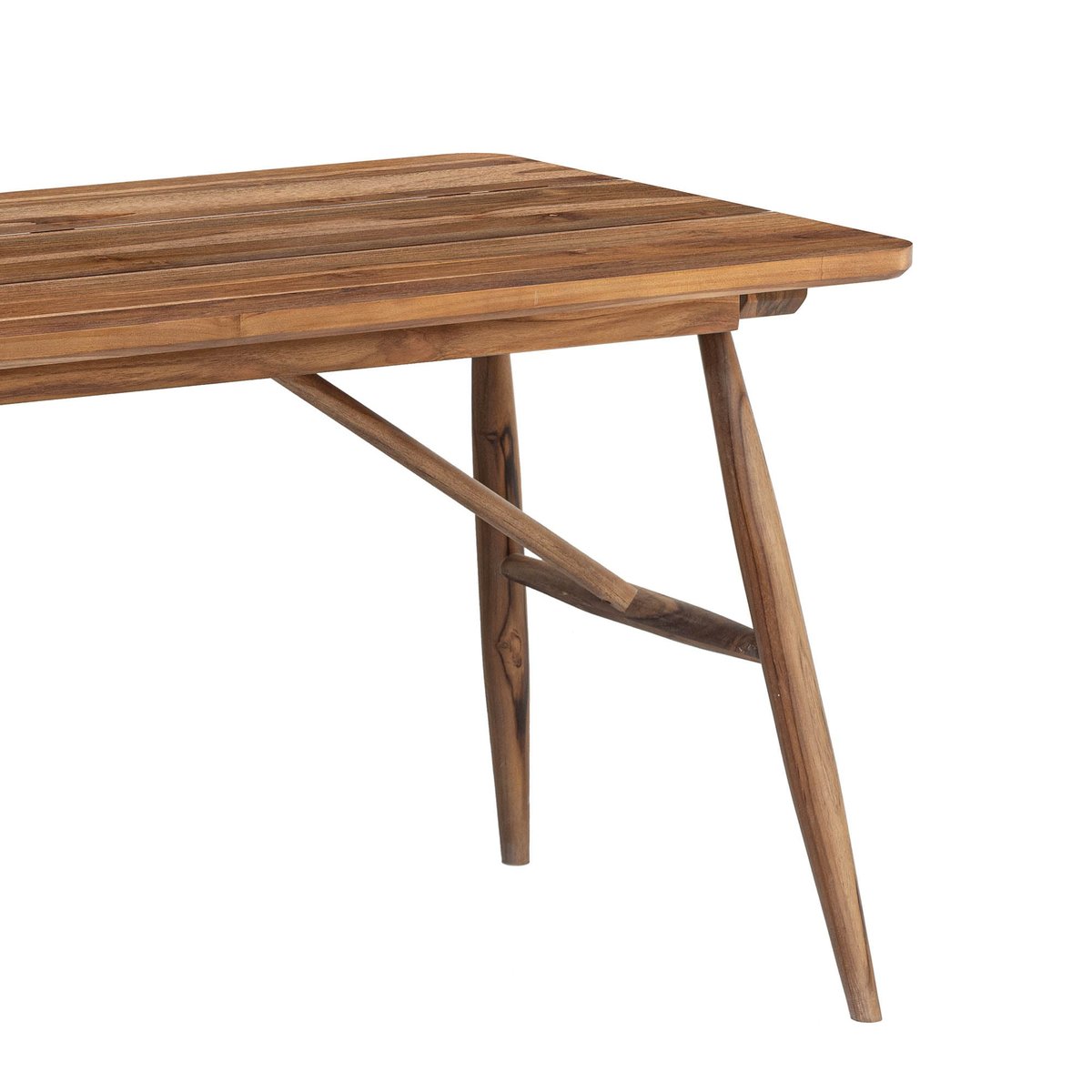 LH Home Vineyard Natural Wooden Outdoor Dining Table