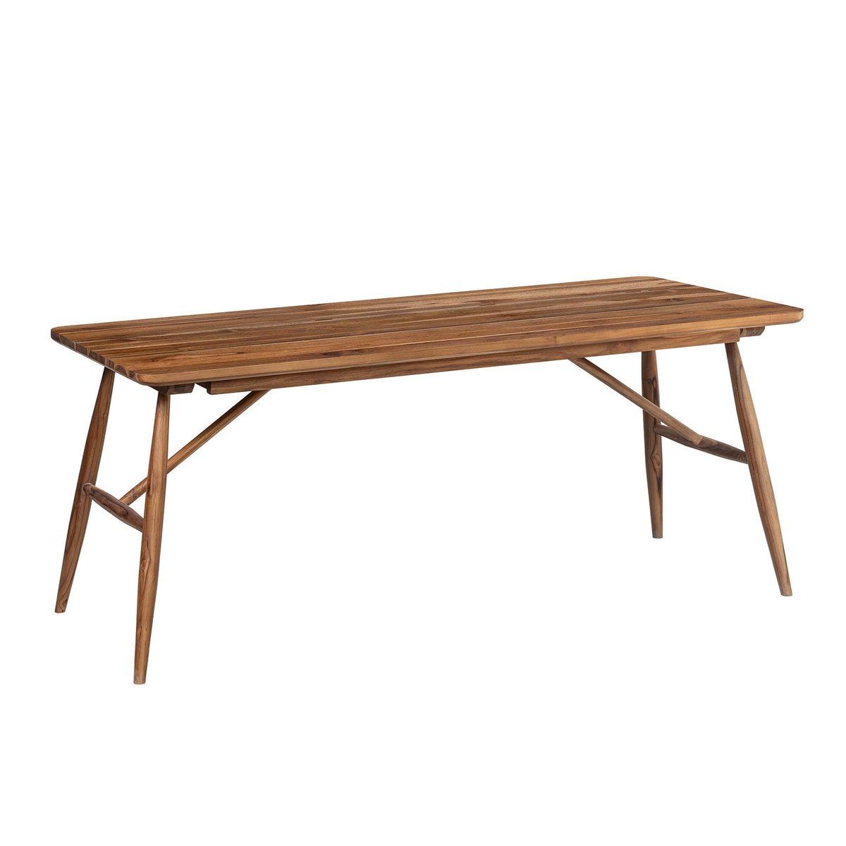 LH Home Vineyard Natural Wooden Outdoor Dining Table