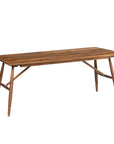 LH Home Vineyard Natural Wooden Outdoor Dining Table