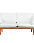LH Home Vineyard Olefin Fabric Outdoor Loveseat