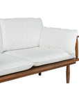LH Home Vineyard Olefin Fabric Outdoor Loveseat