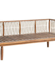 LH Home Vineyard Olefin Fabric Outdoor Loveseat