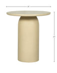 LH Home Vision Concrete Outdoor Side Table