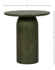LH Home Vision Concrete Outdoor Side Table