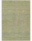 LOOMLAN Rugs Viviennea Gold Washable Indoor-Outdoor Rug