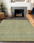 LOOMLAN Rugs Viviennea Gold Washable Indoor-Outdoor Rug