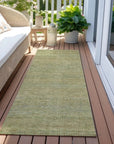 LOOMLAN Rugs Viviennea Gold Washable Indoor-Outdoor Rug