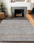 LOOMLAN Rugs Viviennea Ivory Washable Indoor-Outdoor Rug
